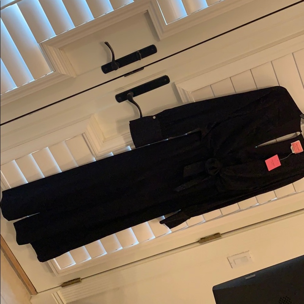 NWT Kate Spade Tie Front Jumpsuit